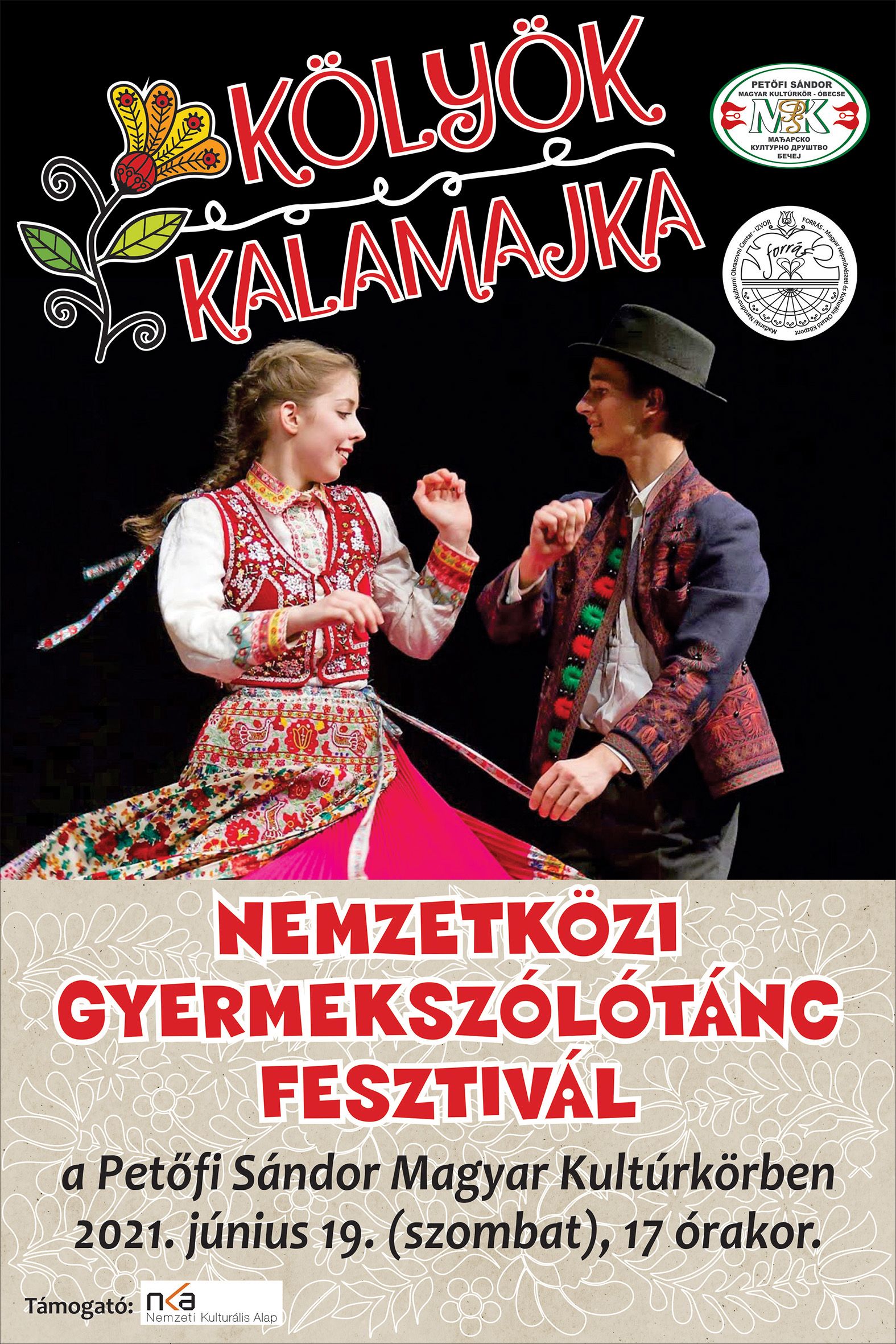 KÖLYÖK KALAMAJKA - NEMZETKÖZI GYERMEKSZÓLÓTÁNC FESZTIVÁL