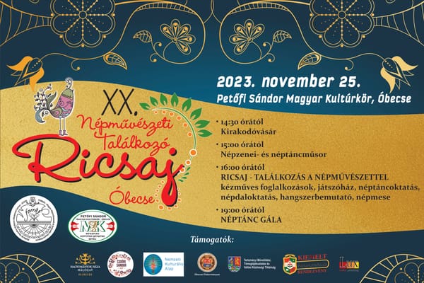 20. Ricsaj Népművészeti Találkozó